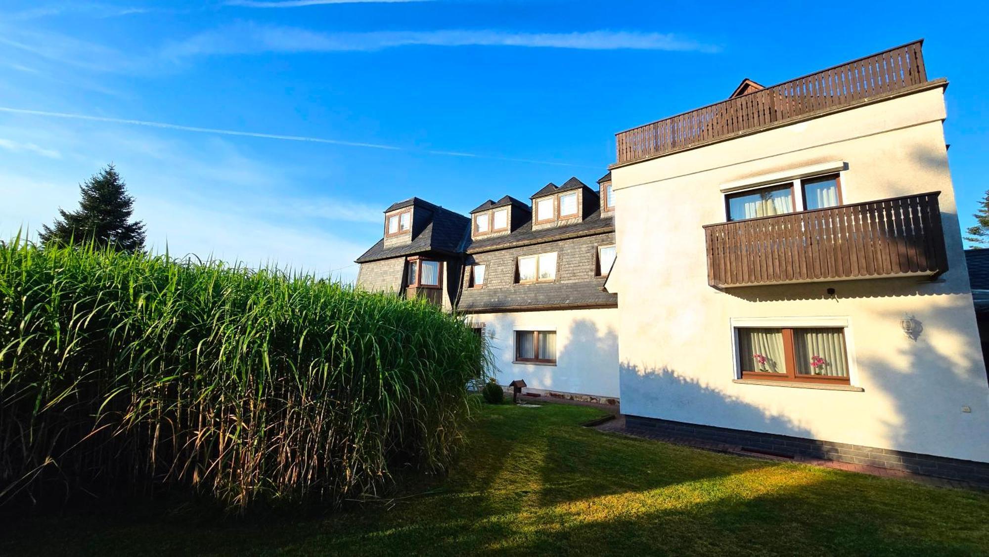 Hotel Morgensonne Augustusburg Bagian luar foto